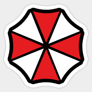 Minimalist Resident Evil Sticker